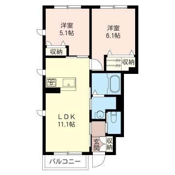 間取り図 エトワル　Ａ