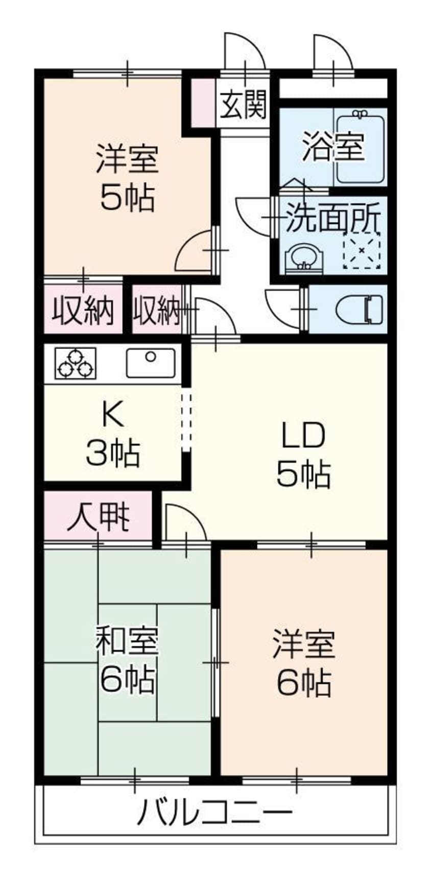間取図 ハイクリスタル