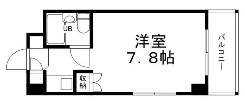 間取図 グリーンハイツ梅ヶ谷