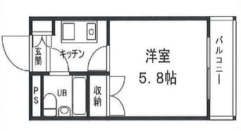 間取図 グリーンハイツ南駅前