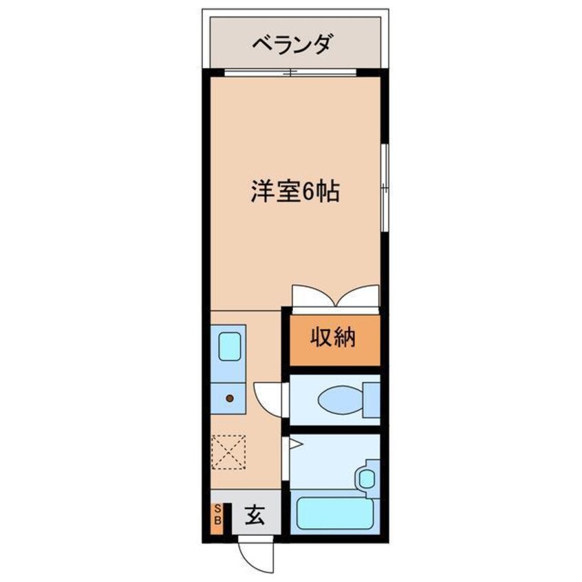 間取図 セレッソ壱番館