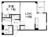ＯＡ ＦＬＡＴ車崎 1LDKの間取り