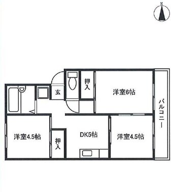 間取図 カーサ・リーゾ