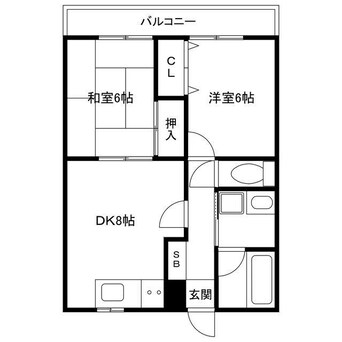 間取図 ハイツイベール
