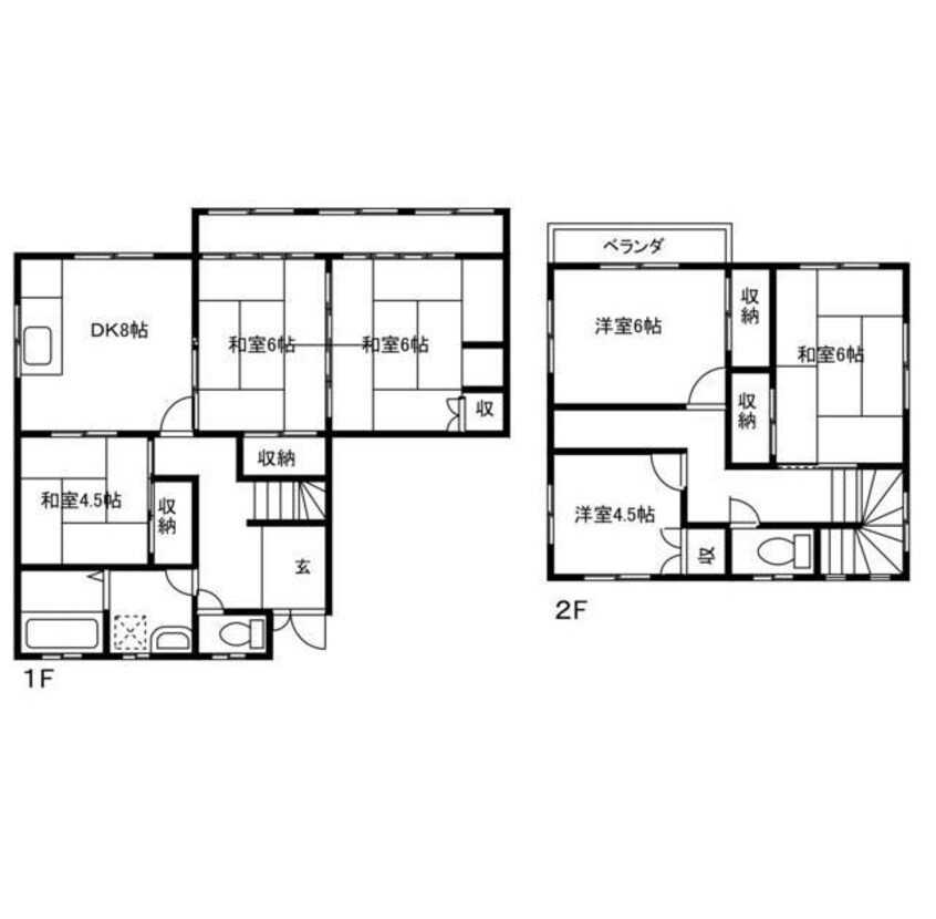 間取図 余部区上余部戸建