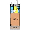 ドール東海通 1Kの間取り
