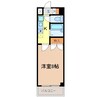 シティライフ港陽 1Kの間取り