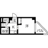 ハイツ千年 1Kの間取り
