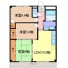 シェモア明正 3LDKの間取り
