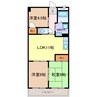 明正第２雅ハイツ 3LDKの間取り