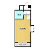 ラフィネ浜 1Rの間取り