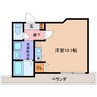 第一中央ビルディング 1Rの間取り
