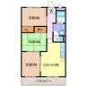 ハイツエスポアール 3LDKの間取り