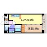 yggdrasill 1LDKの間取り