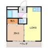 ラポールＴ 1LDKの間取り
