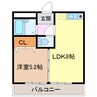 ラポールＴ 1LDKの間取り