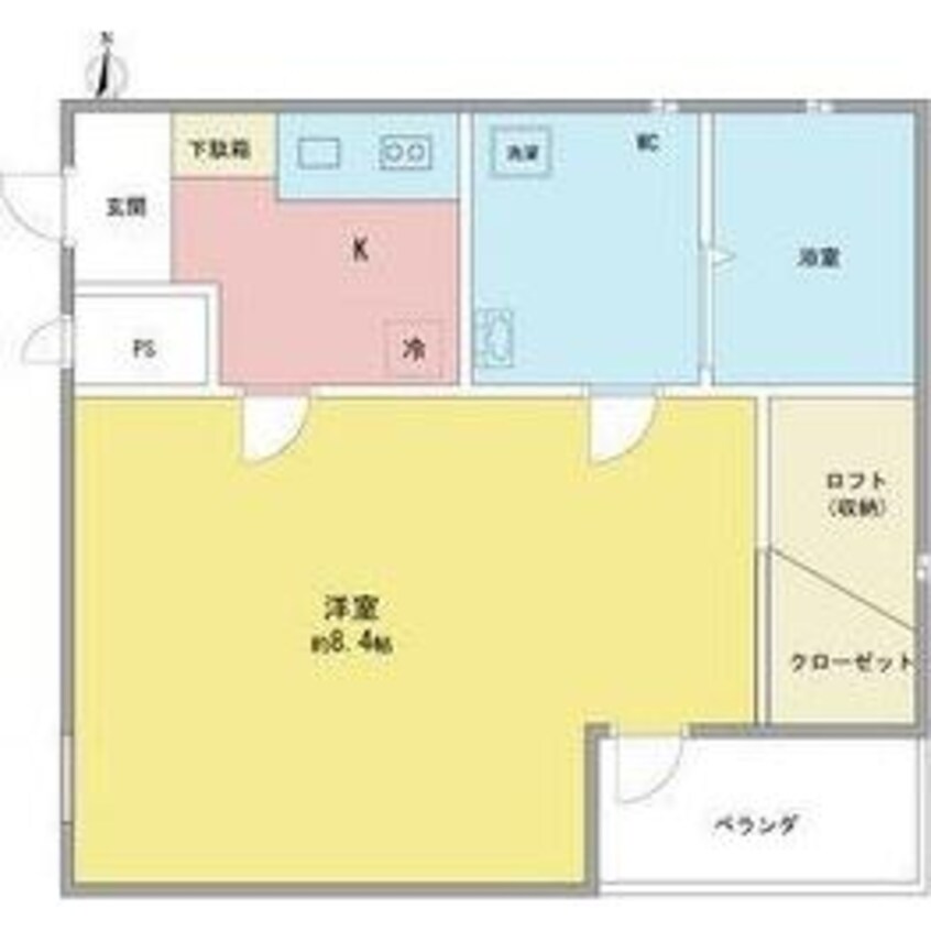 間取図 テルスドゥガイア
