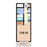 ベレーサ築地口ステーションタワー 1Kの間取り