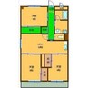 グランド三栄 3LDKの間取り