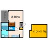 ESPACE DECORE 1Rの間取り