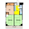 高木ハイツ 3Kの間取り