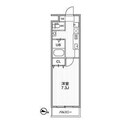 A・City七条の間取図