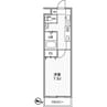 A・City七条 1Kの間取り