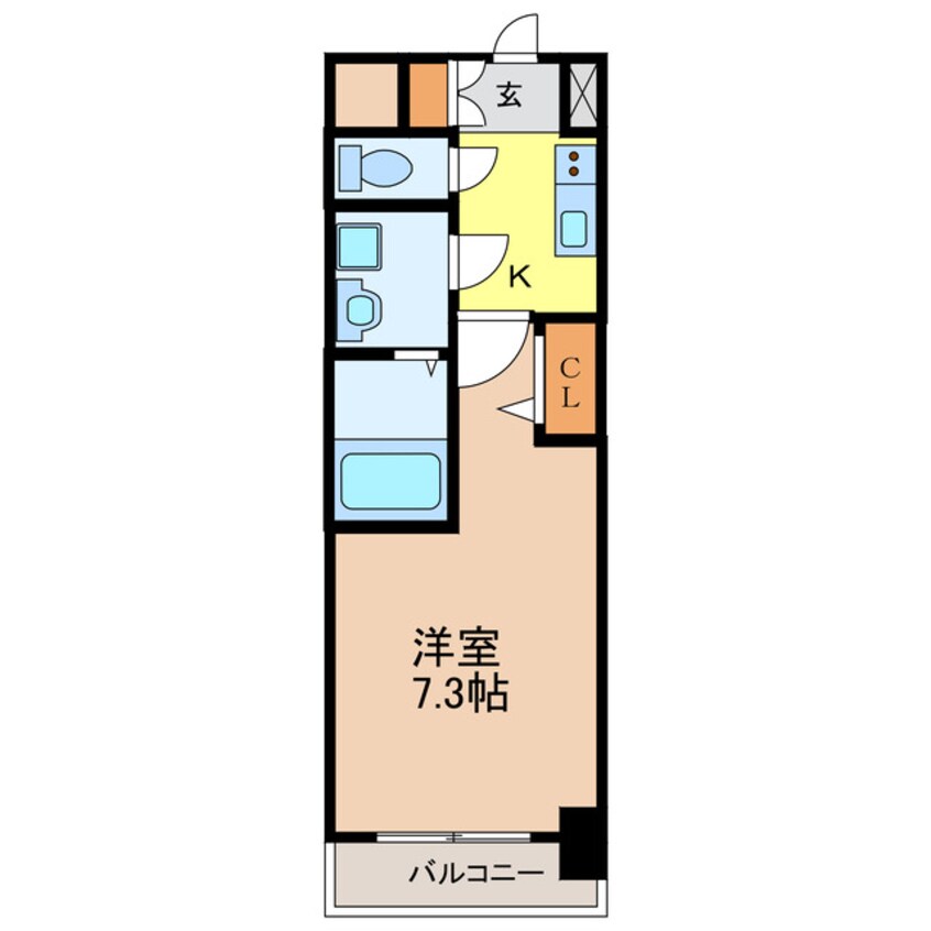 間取図 S-RESIDENCE東海通