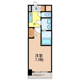 間取図 S-RESIDENCE東海通