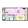 Casa Del Sol 1LDKの間取り