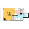 アクティ♪白鳥 1Kの間取り