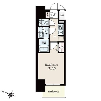 間取図 S-RESIDENCE熱田一番