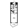 THE BAY FLAT 1Kの間取り