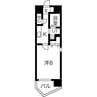 THE BAY FLAT 1Kの間取り