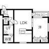 ドリーム東海通 1LDKの間取り