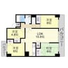 山王住宅S棟 4LDKの間取り