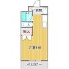 メゾン元禄 1Rの間取り