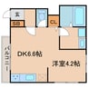 ひまわり荘 1DKの間取り