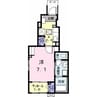 アヴェニール 1Kの間取り