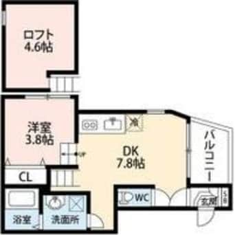 間取図 ディアコート日比野