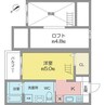 UNO(ウノ) 1Kの間取り
