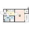 supersunny日比野 1Kの間取り