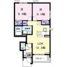 Comfort　西中島 2LDKの間取り