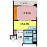 さくらHills ROKUBAN Platinum Residence 1DKの間取り