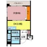 さくらHills ROKUBAN Platinum Residence 1DKの間取り