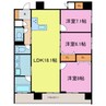さくらHills ROKUBAN Platinum Residence 3LDKの間取り