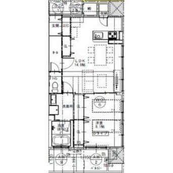 間取図 さくらHills ROKUBAN Platinum Residence