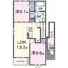ベル　ツリー 2LDKの間取り