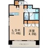 パークサイド金山 1LDKの間取り