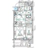 ディアレイシャス金山Ⅱ 1LDKの間取り